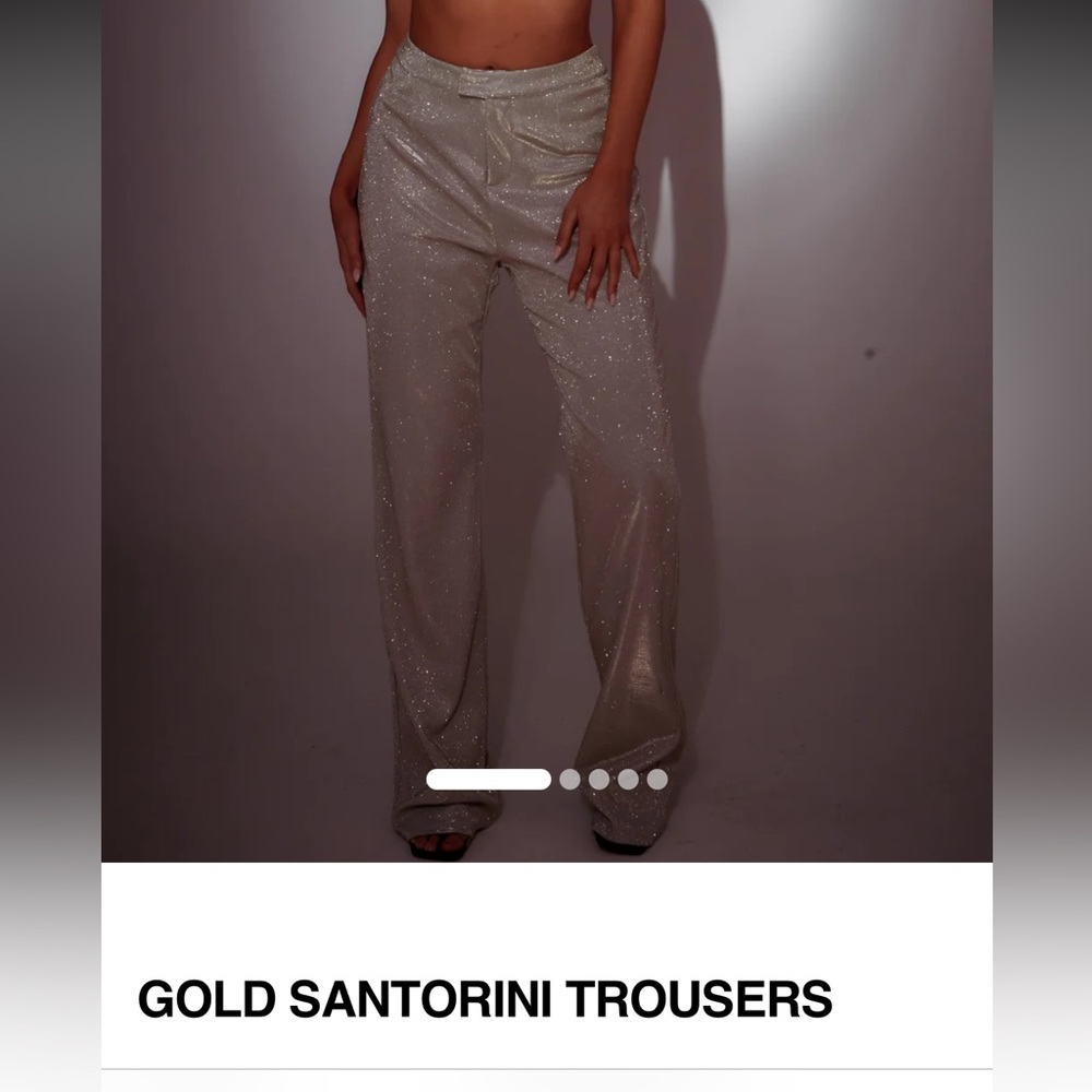 SLA the label sparkle trousers